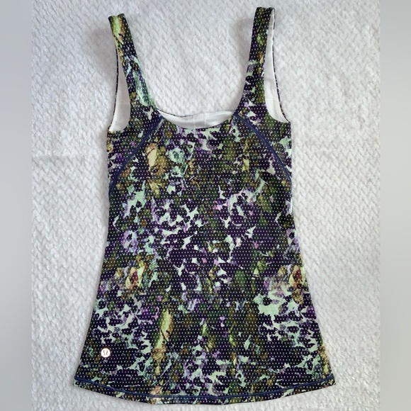 Lululemon Floral Sport amala tank top - Picture 6 of 11